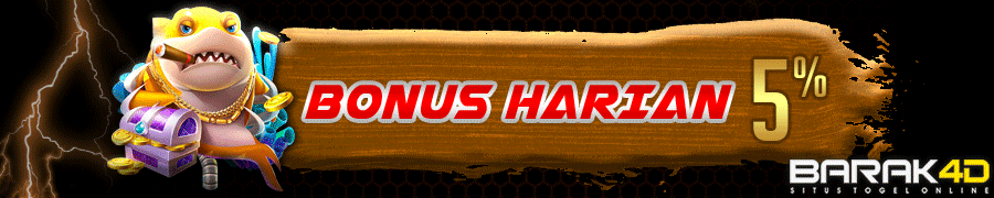 BARAK4D BONUS HARIAN 5%